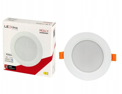 Spot tavani Molly Downlight, 9W, 900lm 4000K, i bardhë