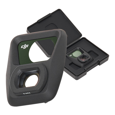Lentë gjerëkëndëshe droni DJI Air 3, origjinale, kënd shikimi 114°, e zezë