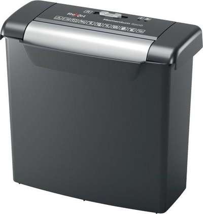 Rexel Momentum S206 шредер за хартија, Strip-Cut, P2 безбедност, црн