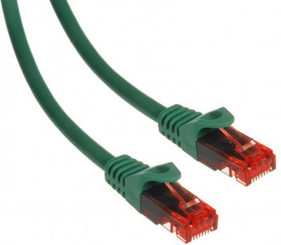 Kabllo rrjeti Maclean RJ-45/RJ-45, cat.6, U/UTP, 3m, e gjelbër