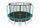 Trampolinë kopshti FUNFIT PREMIUM 404cm, rrjetë e brendshme, shkallë, shumëngjyrëshe