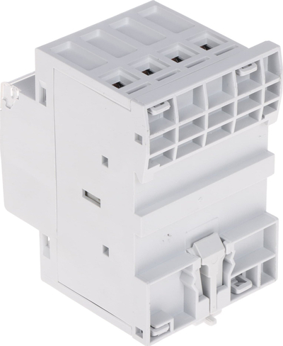 Модуларен контактор Ideal KMC-63-40, 63A, 400V AC, бел