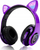 Kufje Bluetooth JST B39 Cat Ear, LED, wireless, vjollcë