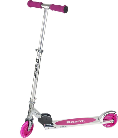 Trotinet Razor A125, rrota 120 mm, deri 100 kg, rozë