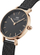 Orë për meshkuj Daniel Wellington Petite 24 Pressed Ashfield DW00100441, e zezë