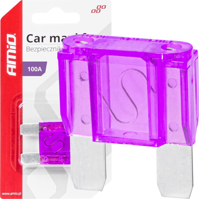 Siguresë makine AMiO 03387 Maxi Flat, 100A, vjollcë