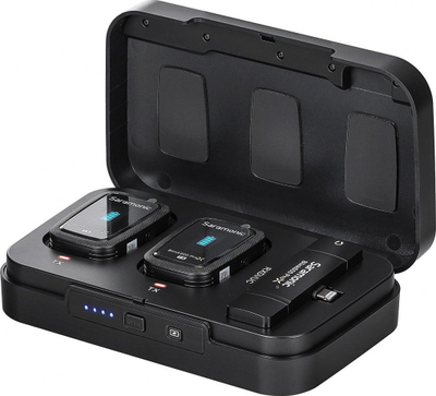 Sistem mikrofoni pa tel Saramonic Blink500 ProX B4, 2 kanale, me Lightning për iPhone, i zi