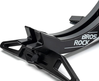 Mbajtës biçiklete Rockbros 27210013001, gjerësi 3–8 cm, ABS, i zi