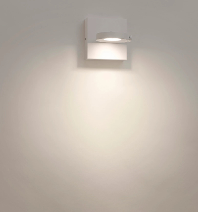 Aplike muri Philips Clockwork LED, 1 llambë, e bardhë