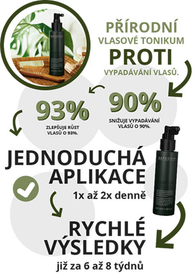 Tonik për flokë Natucain (Natural Hair Activator), 100 ml