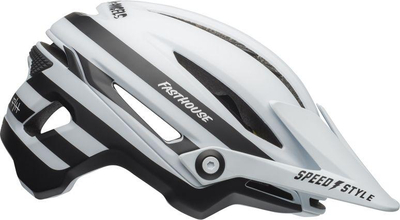 Helmetë Bell MTB Sixer, S, e bardhë / e zezë
