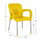 Kolltuk Karek HM5592.09 59×58×81 cm, verdhë