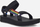 Sandale për femra TEVA Midform Universal Pride, platformë 1.25", të zeza me shumëngjyra
