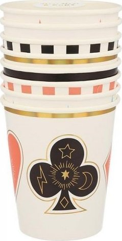 Gotat me letër Meri Meri Abracadabra, set me 8 copë, 256 ml, shumëngjyrëshe
