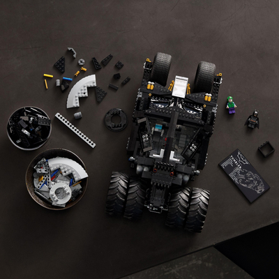 Set LEGO Batman Batmobile Tumbler 76240, 2049 copë, për të rritur, i zi