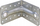 Këndore e përforcuar Simpson ABR9020, 65x88x88x2mm, e galvanizuar, metalike