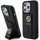 Mbrojtëse telefoni Guess Grip Stand 4G Saffiano Strass për iPhone 15 Pro Max, me mbajtëse, e zezë