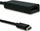 Adapter USB C në DisplayPort Qoltec, 4K, 23cm, i zi