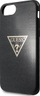 Këllëf telefoni Guess Glitter Triangle, hardcase, për iPhone 7 8 SE 2020, i zi