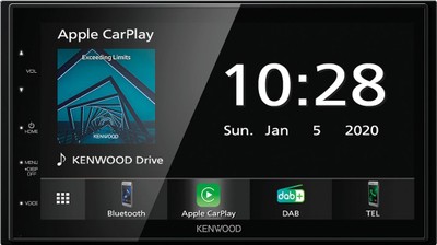 Radio makine Kenwood DMX5020DABS, ekran 6.8", Android Auto, Apple CarPlay