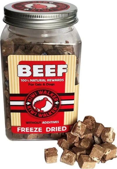 Shpërblime për qen Freeze Dried, mish pule edhe viçi, pa aditivë