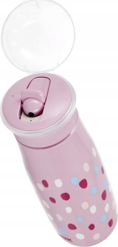 Gotë për kalamaj NUK Mini-Me Flip, 450ml, 12 muaj+, rozë