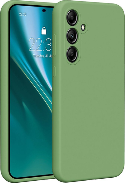 Këllëf Etteri Silicone Case, Galaxy A35 5G, i gjelbër