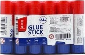 Set ngjitësash MemoBe Glue Stick, 21g, 24 copë