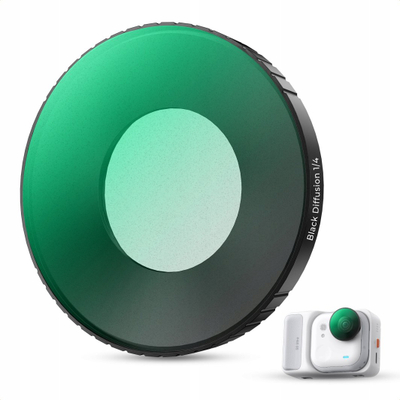 Filter K&F Concept Black Diffusion 1/4 Nano-X për Insta360 Go Ultra, KF12.0012