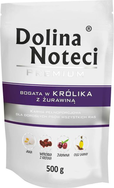 Premium bogata w krolika z zurawina 500 g