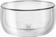 Set tasa ëmbëlsirash Zwilling Sorrento, 2x 280ml, mur i dyfishtë, transparent