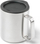 Шолја за кампување GSI Outdoors Glacier Stainless, 300 ml, нерѓосувачки челик, сребрена