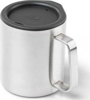 Шолја за кампување GSI Outdoors Glacier Stainless, 300 ml, нерѓосувачки челик, сребрена