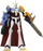 Figurinë aksion Bandai Digimon Anime Heroes Omegamon, 15 cm, shumëngjyrëshe