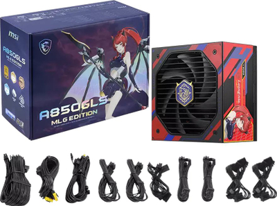 Furnizues energjie MSI A850GLS MLG Edition, 850W, 80 Plus Gold, i zi