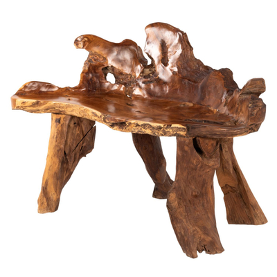 Stol druri teak natyral 130×52×80 cm (HM9398)
