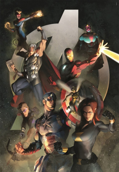 Puzzle Clementoni Marvel Avengers, 1000 pjesë, 70 x 50 cm, shumëngjyrësh