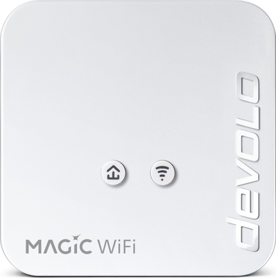 Adapter powerline Devolo Magic 1 WiFi Mini, 1200 Mbit/s, Ethernet LAN dhe Wi-Fi, i bardhë