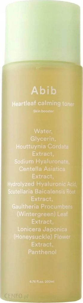 Toner fytyre Abib Heartleaf Calming Skin Booster, 200ml, qetësues