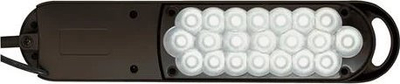 Lampë tavoline me kapëse Maul MAULantlantic, LED 9W, dritë e bardhë dite, e zezë
