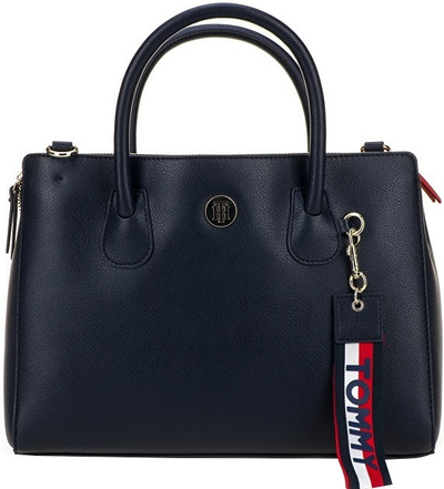 Çantë dore Tommy Hilfiger Med Work, e kaltër
