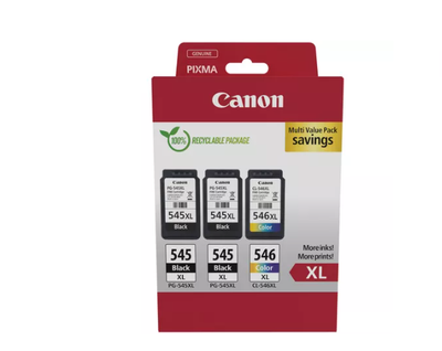 Kartrixha boje Canon PG-545XL x2 CL-546XL, multipack, origjinale