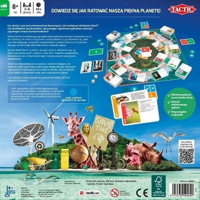 Друштвена игра Mother Earth, едукативна, 2–6 играчи, повеќебојна