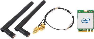 Kit Wi Fi Shuttle WLN M12, modul M.2, 2 antena, i zi