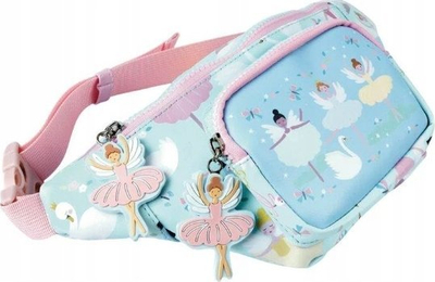 Çantë beli për kalamaj Floss &amp; Rock Enchanted, me balerina, rrip i rregullueshëm, shumëngjyrëshe