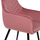 Kolltuk Latrell 55x57x84Hcm (HM8582.02), rozë/ zezë