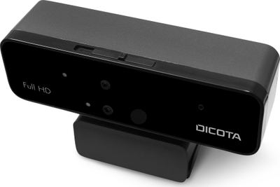 Webkamera DICOTA D31892, Full HD 1080p, USB, e zezë