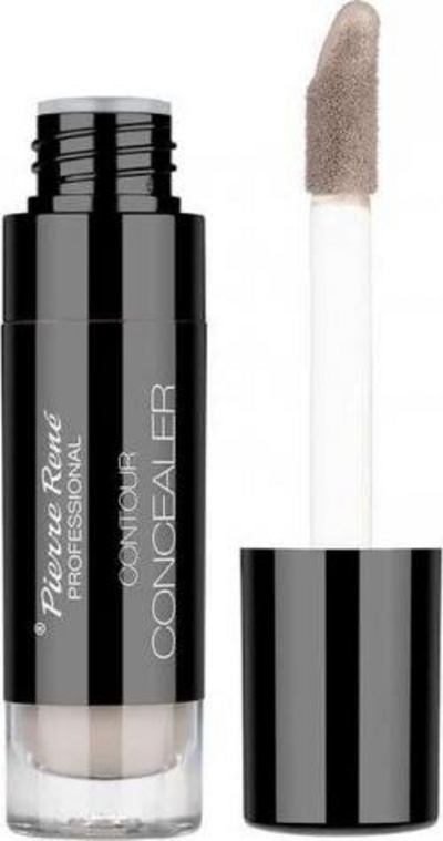 Korrektor i lëngshëm Pierre Rene Liquid Concealer 01, mbulim i plotë, 7 ml, nuancë e çelët