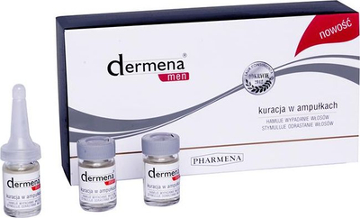 Trajtues flokësh Dermena Hair Care Men, 15 x 5ml