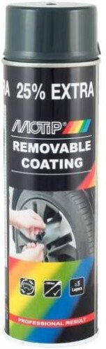 Spray bojë Motip Sprayplast, 500ml, efekt karbon, gri e errët